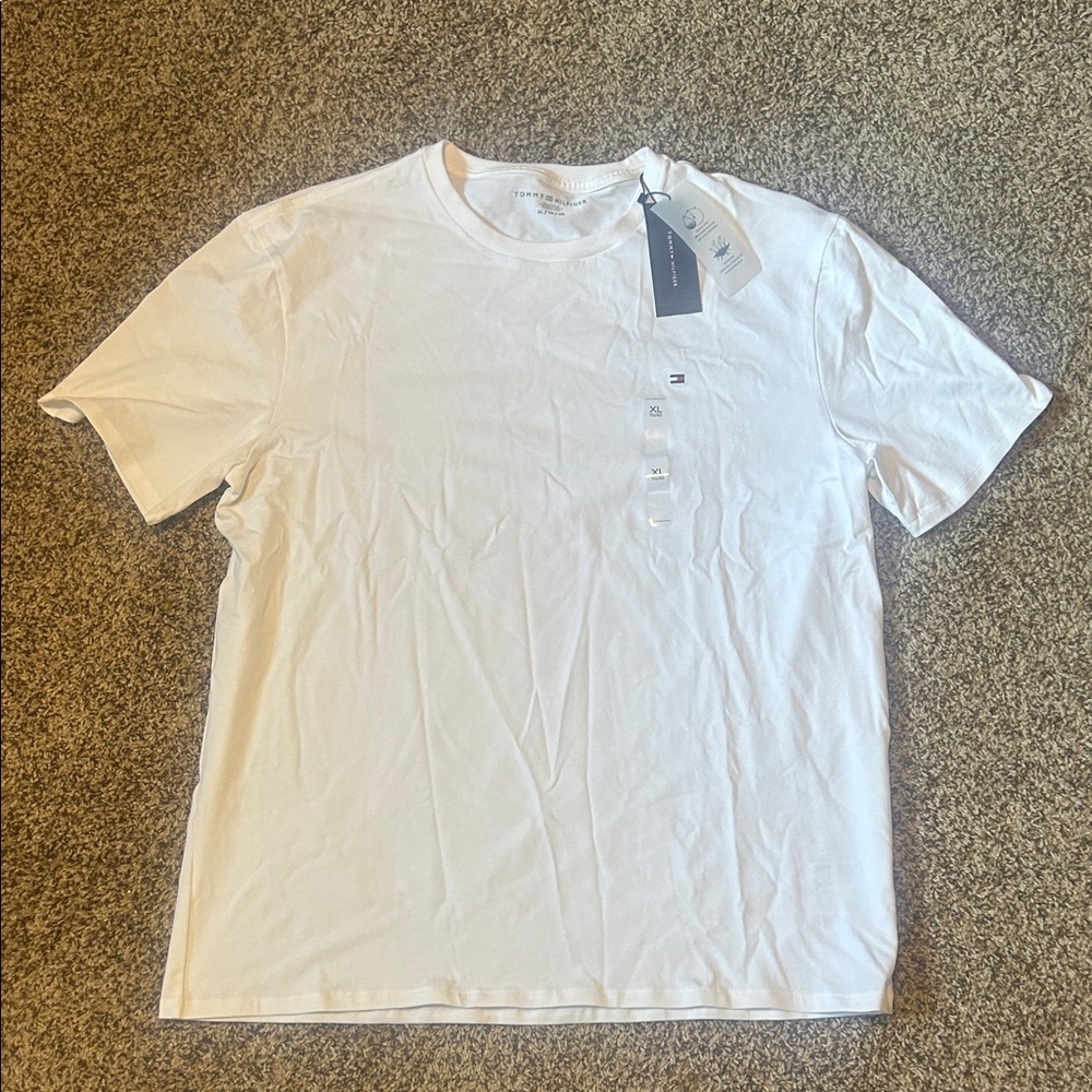 Tommy Hilfiger Classic White Short Sleeve Tee